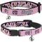 Show in main carousel: Buckle-Down Disney Minnie Mouse Expressions Polka Dot Personalized Breakaway Cat Collar with Bell slide 1 of 3