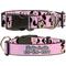 Show in main carousel: Buckle-Down Disney Minnie Mouse Expressions Polka Dot Personalized Dog Collar, Medium slide 1 of 9