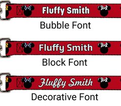 Buckle-Down Disney Minnie Mouse Silhouette Personalized Dog Leash slide 2 of 2