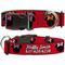 Show in main carousel: Buckle-Down Disney Minnie Mouse Silhouette Polyester Personalized Dog Collar, Medium slide 1 of 7