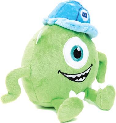 Show full view: Buckle-Down Disney Monsters Inc. Mike Sitting Squeaky Plush Dog Toy, Green slide 2 of 4