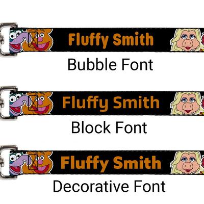 Show full view: Buckle-Down Disney Muppets Faces Close-Up Personalized Dog Leash slide 2 of 2