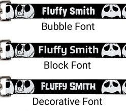 Buckle-Down Disney Nightmare Before Christmas Personalized Dog Leash slide 2 of 2