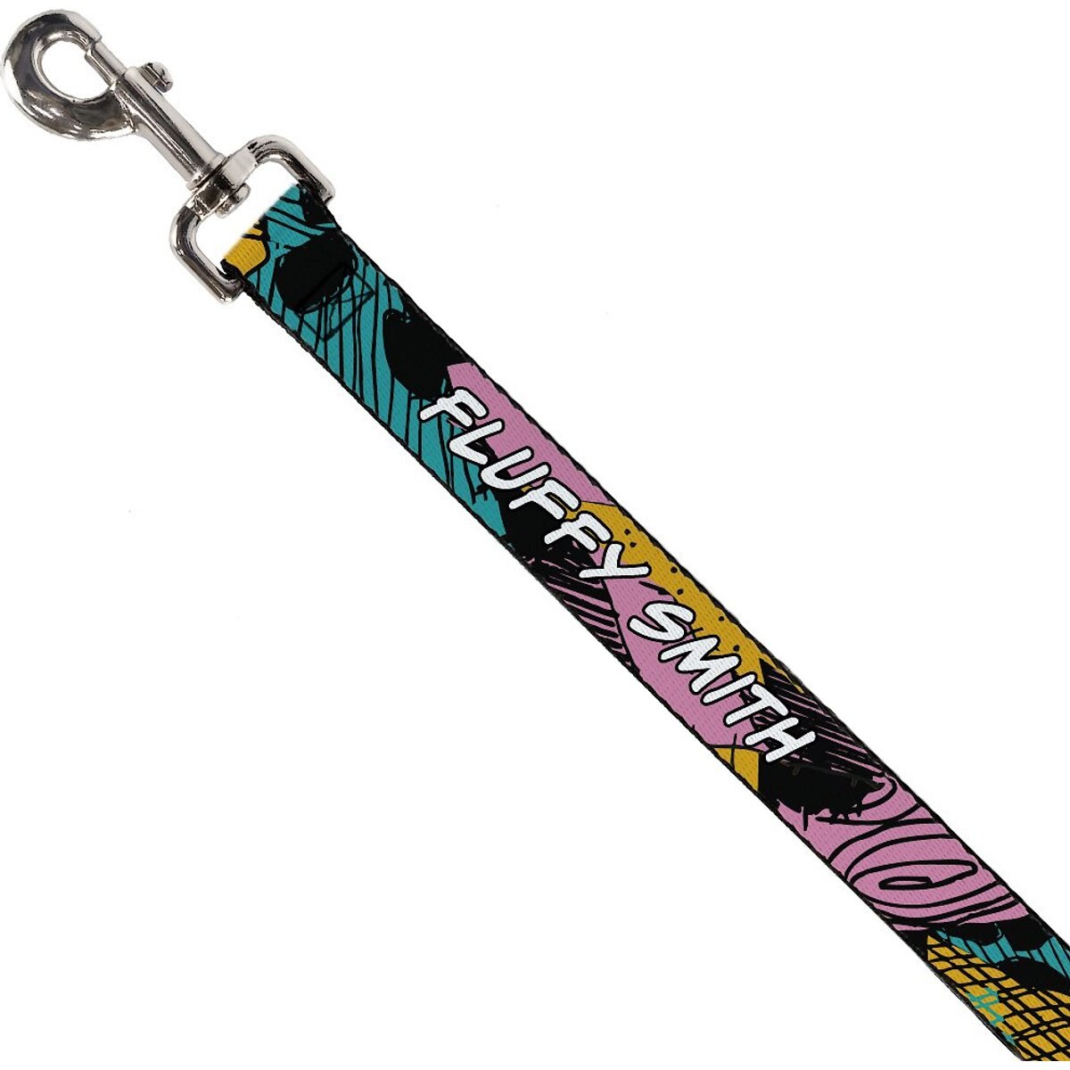 Disney Nightmare Before Christmas Sally Dress Patchwork Personalized Dog Leash Buckle-Down