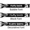 Show in main carousel: Buckle-Down Disney Nightmare Before Christmas Zero Expressions Personalized Dog Leash slide 2 of 2