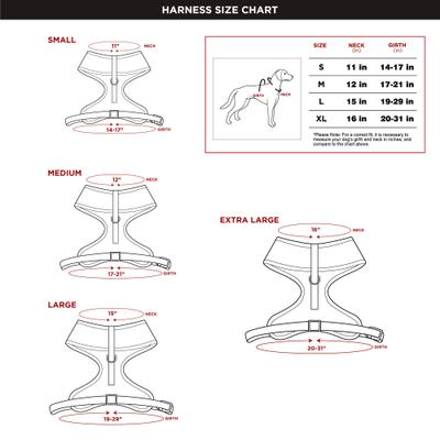 Show full view: Buckle-Down Disney Pet Lilo & Stitch Sitting Poses & Leaves Plastic Buckle Polyester Dog Harness, Red White, X-Large: 20 to 31-in chest slide 3 of 3