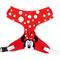 Show in main carousel: Buckle-Down Disney Pet Minnie Mouse Face & Polka Dots Plastic Buckle Polyester Dog Harness, Red White, Small: 14 to 17-in chest slide 1 of 3