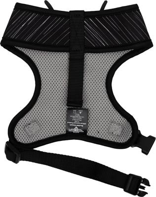 Show full view: Buckle-Down Disney Pet Nightmare Before Christmas Jack Skellington Suit Plastic Buckle Polyester Dog Harness, Black White, Large: 19 to 29-in chest slide 3 of 5