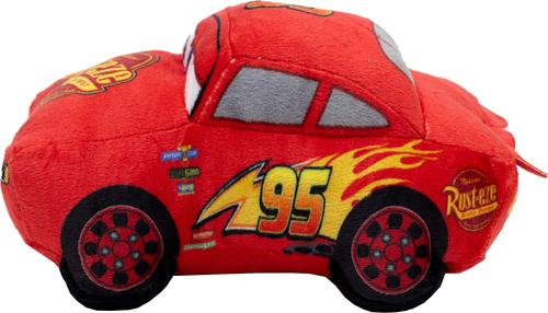 Show full view: Buckle-Down Disney Pixar Car Lightning McQueen Race Car Replica Squeaky Plush Dog Toy slide 2 of 5