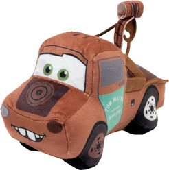 Buckle-Down Disney Pixar Car Sir Tow Mater KG Tow Truck Replica Squeaky Plush Dog Toy