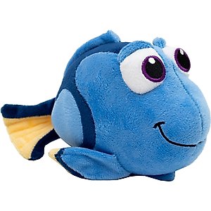 Buckle-Down Disney Pixar Finding Nemo Dory Blue Tang Fish Squeaky Plush Dog Toy