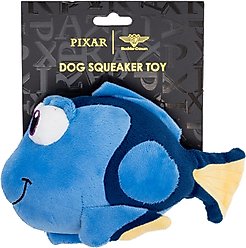 Buckle-Down Disney Pixar Finding Nemo Dory Blue Tang Fish Squeaky Plush Dog Toy slide 2 of 3