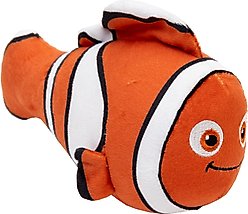 Buckle-Down Disney Pixar Finding Nemo Nemo Clown Fish Squeaky Plush Dog Toy