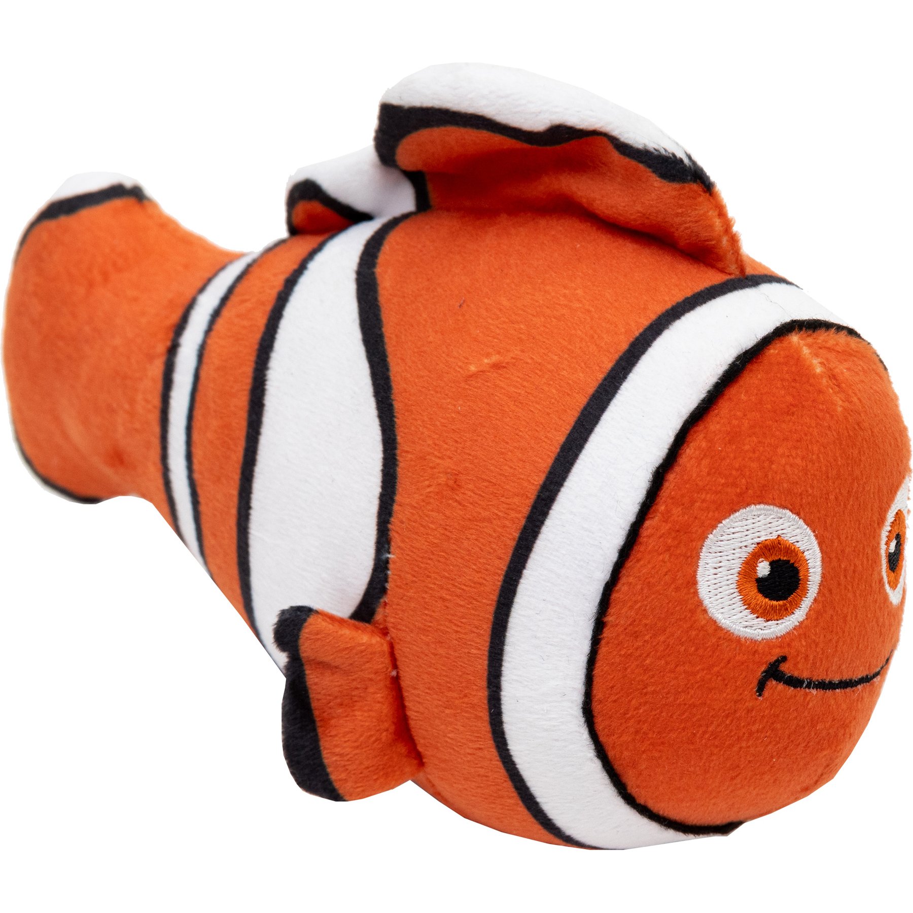 Buckle-Down Disney Pixar Finding Nemo Nemo Clown Fish Squeaky Plush Dog Toy