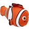 Show in main carousel: Buckle-Down Disney Pixar Finding Nemo Nemo Clown Fish Squeaky Plush Dog Toy slide 1 of 3