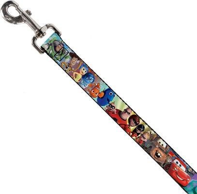 Show full view: Buckle-Down Disney Pixar Polyester Standard Dog Leash, Medium: 6-ft long, 1-in wide slide 2 of 5