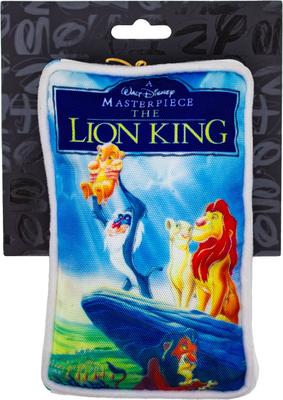 Show full view: Buckle-Down Disney The Lion King VHS Tape Squeaky Plush Dog Toy slide 4 of 5