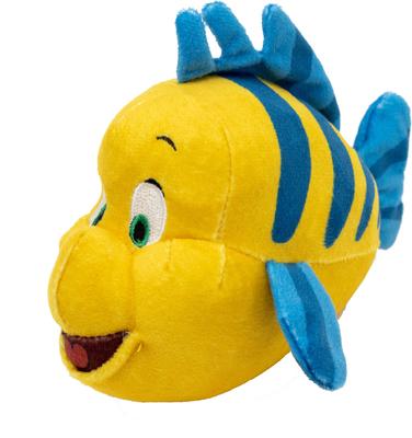 Show full view: Buckle-Down Disney The Little Mermaid Flounder Squeaky Plush Dog Toy slide 2 of 3
