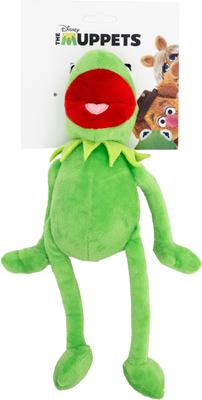 Show full view: Buckle-Down Disney The Muppets Kermit the Frog Squeaky Plush Dog Toy slide 4 of 5
