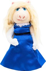 Buckle-Down Disney The Muppets Miss Piggy Blue Gown Squeaky Plush Dog Toy