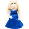 Show in main carousel: Buckle-Down Disney The Muppets Miss Piggy Blue Gown Squeaky Plush Dog Toy slide 1 of 4