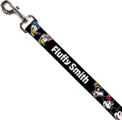 Buckle-Down Disney The Sensational Six Smiling Faces Personalized Dog Leash