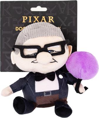 Show full view: Buckle-Down Disney Up Carl with Balloon Sitting Squeaky Plush Dog Toy slide 4 of 6