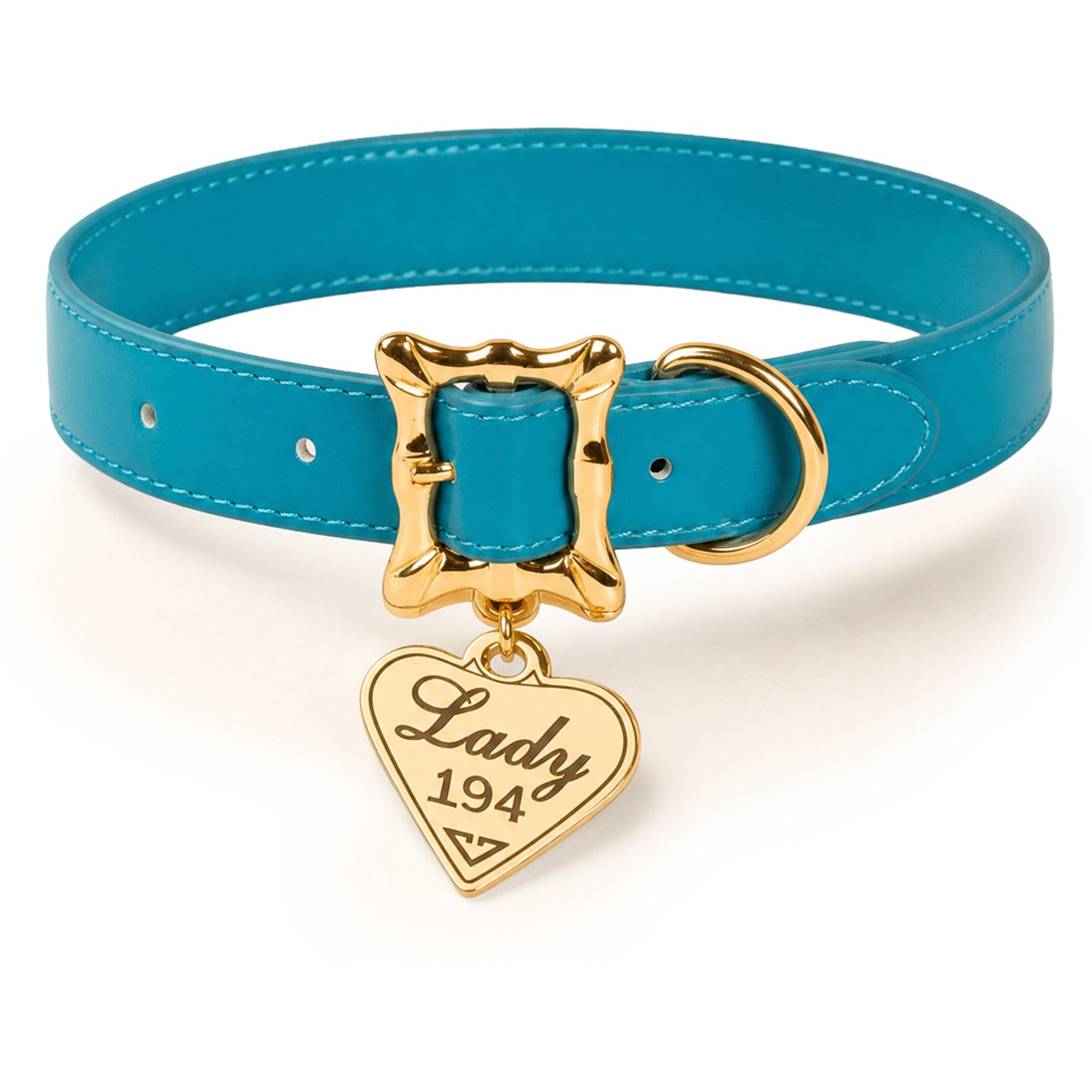 Buckle-Down Disney Vegan Leather Lady & the Tramp Dog Collar, X-Large