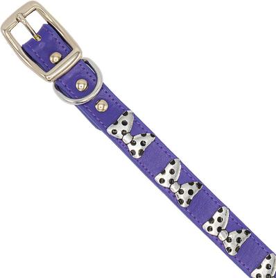 Show full view: Buckle-Down Disney Vegan Leather Minnie Mouse Bow Dog Collar, Medium slide 4 of 8