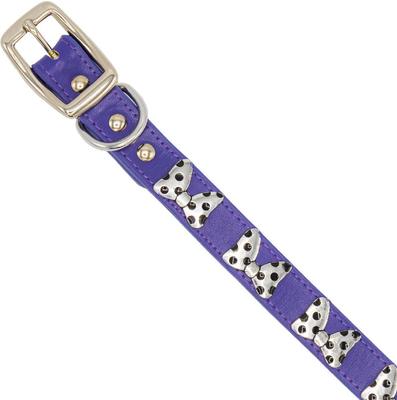 Show full view: Buckle-Down Disney Vegan Leather Minnie Mouse Bow Dog Collar, X-Small slide 3 of 7