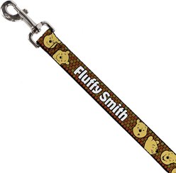 Buckle-Down Disney Winnie the Pooh Expressions & Honeycomb Personalized Dog Leash