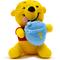 Show in main carousel: Buckle-Down Disney Winnie the Pooh Winking Hunny Pot Sitting Squeaky Plush Dog Toy, Yellow slide 1 of 5