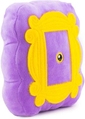 Show full view: Buckle-Down Friends Monica's Peephole Dog Plush Squeaker Toy  slide 2 of 5