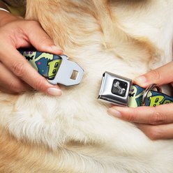 Buckle-Down Ghost BOO! Dog Collar, Wide-Medium slide 2 of 9