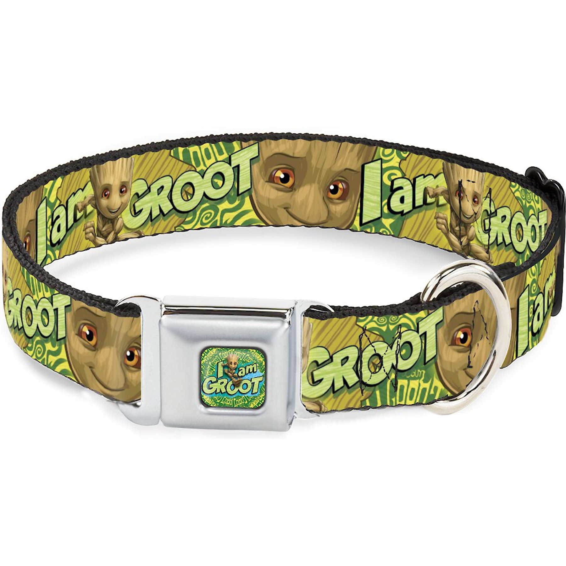 Buckle-Down Guardians of the Galaxy Polyester Dog Collar, Large: 15 to 26-in neck, 1-in wide