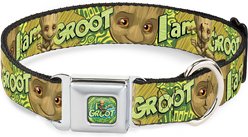 Buckle-Down Guardians of the Galaxy Polyester Dog Collar, Small Wide: 13 to 18-in neck, 1.5-in wide