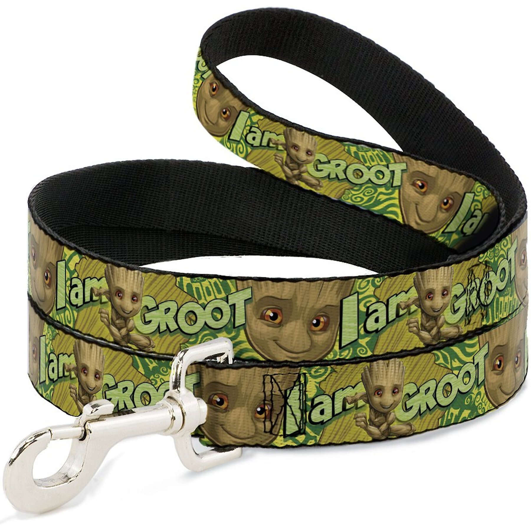 Buckle-Down Guardians of the Galaxy Polyester Standard Dog Leash, Medium: 6-ft long, 1-in wide