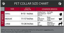 Buckle-Down Holly & Mistletoe Dog Collar, Small slide 2 of 4