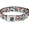 Show in main carousel: Buckle-Down Holly & Mistletoe Dog Collar, Small slide 1 of 10