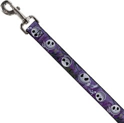 Buckle-Down Jack Expressions Ghosts in Cemetery Polyester Standard Dog Leash, Medium: 6-ft long, 1-in wide slide 2 of 4