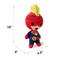 Show in main carousel: Buckle-Down Kawaii Captain Marvel Standing Pose Dog Plush Squeaker Toy  slide 5 of 6