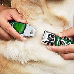 Buckle-Down KISS ME, I'M IRISH! Dog Collar, Wide-Medium slide 2 of 9