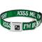 Show in main carousel: Buckle-Down KISS ME, I'M IRISH! Dog Collar, Wide-Small slide 1 of 9