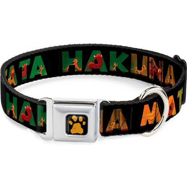 Buckle-Down Rasta Dog Collar