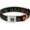 Show in main carousel: Buckle-Down Lion King Hakuna Matata Polyester Dog Collar, Small Wide: 13 to 17-in neck, 1.5-in wide slide 1 of 9