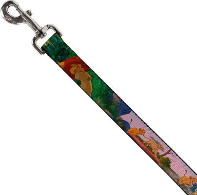 Show full view: Buckle-Down Lion King Simba & Nala Dog Leash slide 2 of 4