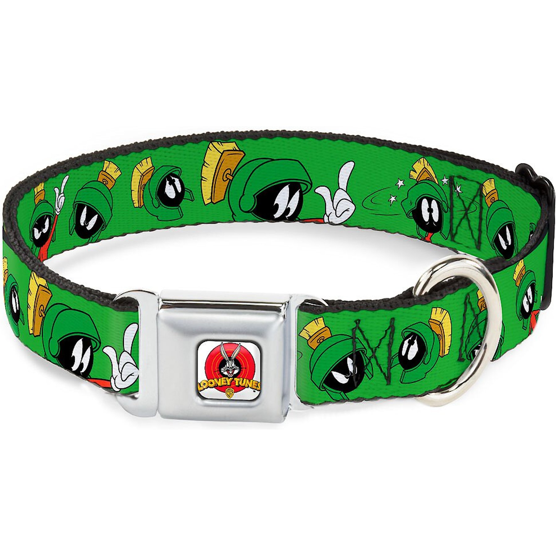Buckle-Down Looney Tunes Dog Collar, Medium