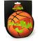 Show in main carousel: Buckle-Down Looney Tunes Plush Squeaker Space Jam Basketball Logo Dog Toy, Orange slide 4 of 5