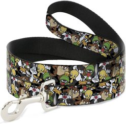 Buckle-Down Looney Tunes Polyester Standard Dog Leash, Small: 4-ft long, 1-in wide