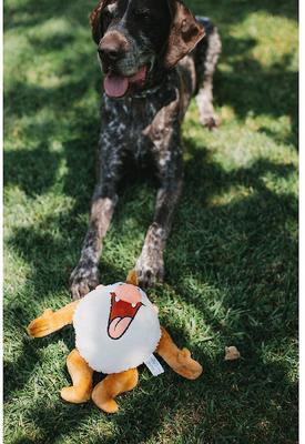 Show full view: Buckle-Down Looney Tunes Taz Full Body Dog Plush Squeaker Toy  slide 4 of 6